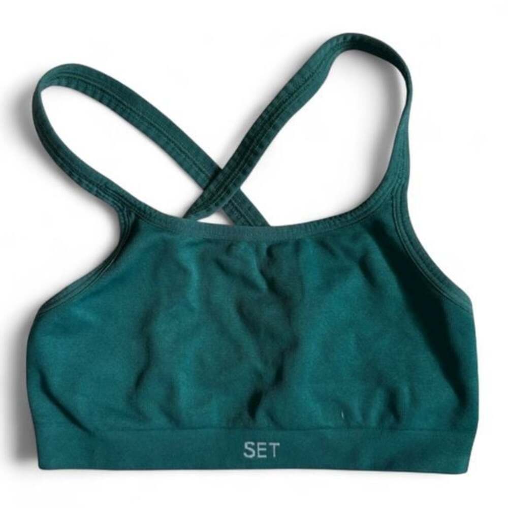 ✨Set Active Sculptflex Ribbed Box X Bra Size Small - Picture 3 of 4